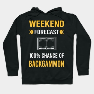 Weekend Forecast Backgammon Hoodie